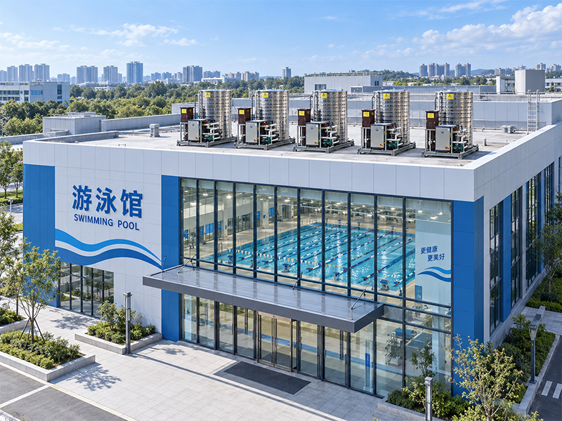游泳馆恒温热水项目项目现场