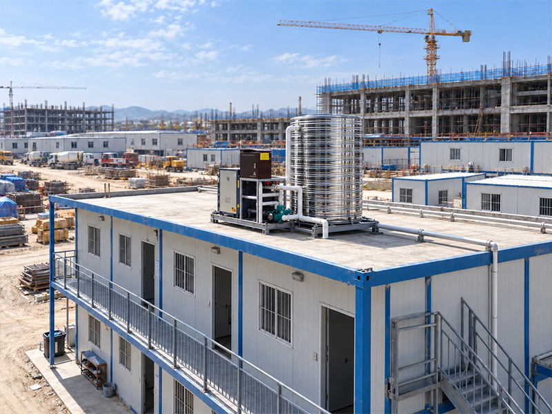在建工地 / 营地商用热水解决方案